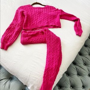 Pink 2 piece matching set